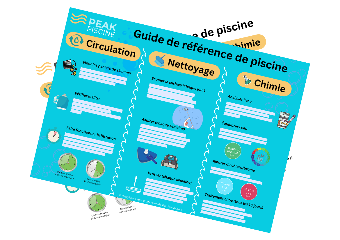 Guide de référence de piscine Guide de référence de piscine
